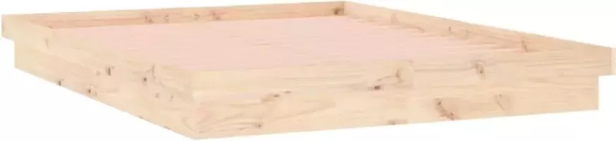 VidaXL -Bedframe-LED-massief-hout-120x190-cm-4FT-Small-Double - Foto 7