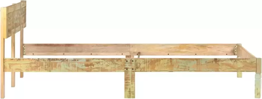 VidaXL -Bedframe-massief-gerecycled-hout-120x200-cm - Foto 3