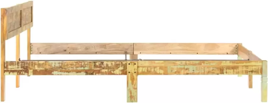 VidaXL -Bedframe-massief-gerecycled-hout-200x200-cm - Foto 3