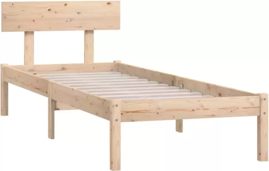 VidaXL -Bedframe-massief-grenenhout-100x200-cm - Foto 17