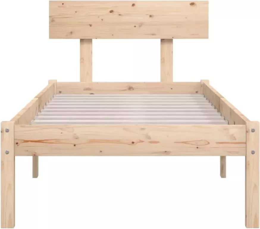 VidaXL -Bedframe-massief-grenenhout-100x200-cm - Foto 7