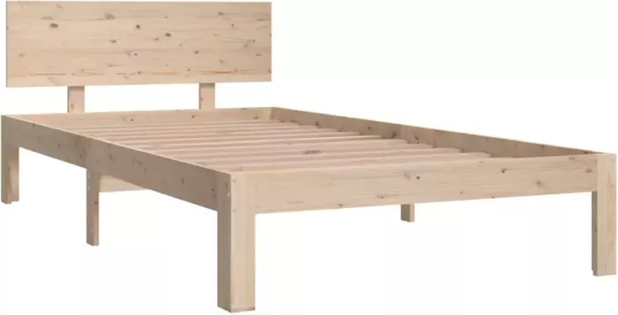 VidaXL -Bedframe-massief-grenenhout-100x200-cm - Foto 4