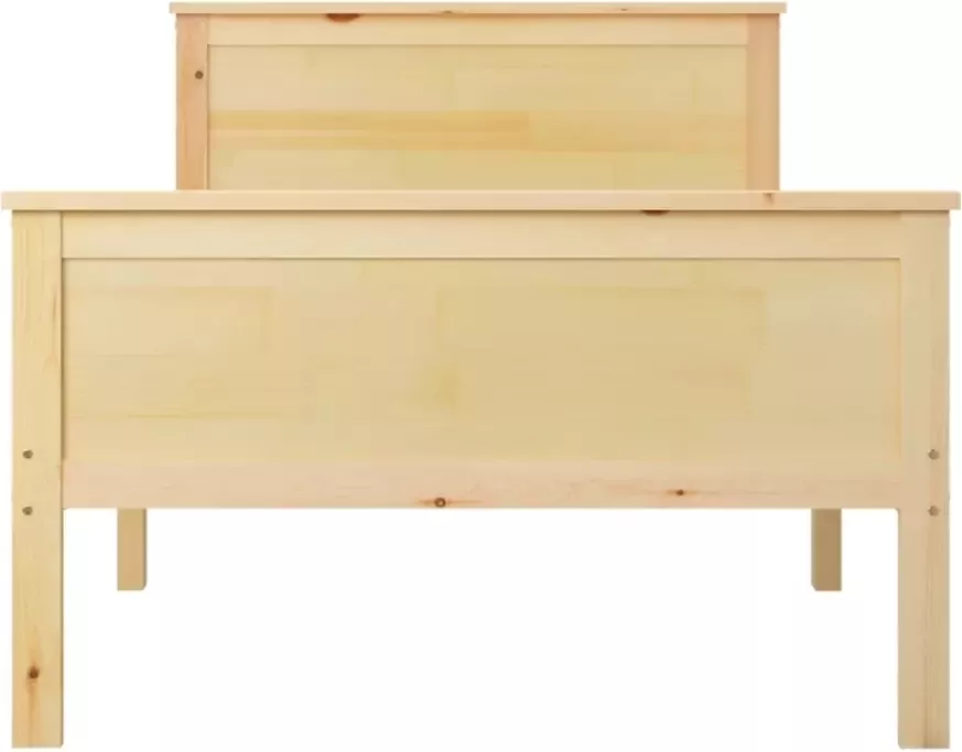 VidaXL -Bedframe-massief-grenenhout-100x200-cm