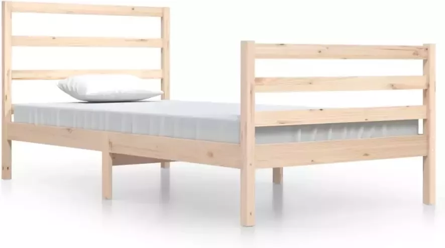 VidaXL -Bedframe-massief-grenenhout-100x200-cm - Foto 6