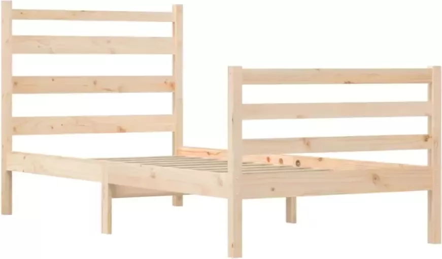 VidaXL -Bedframe-massief-grenenhout-100x200-cm - Foto 3