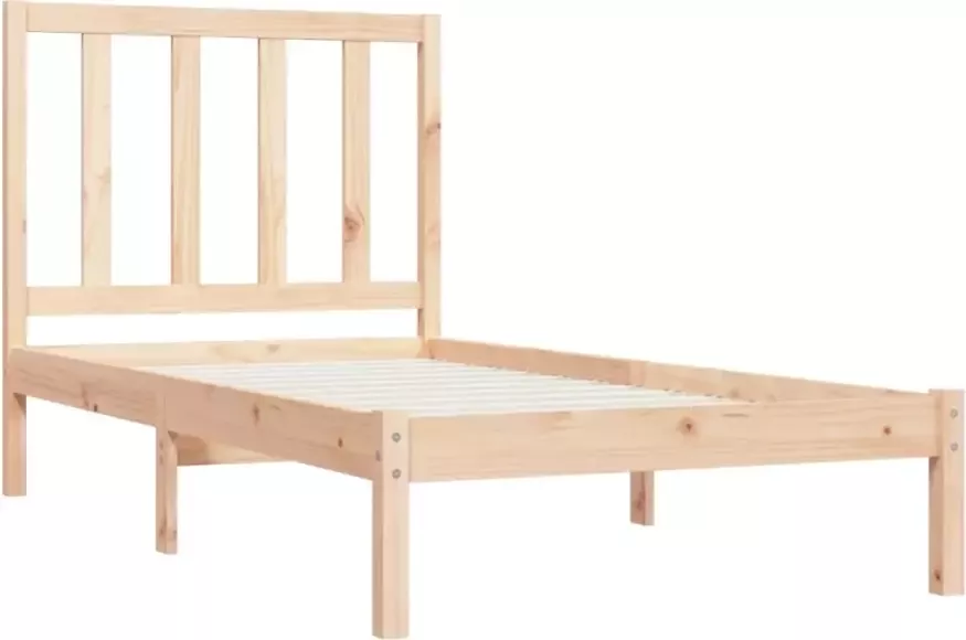 VidaXL -Bedframe-massief-grenenhout-100x200-cm - Foto 2