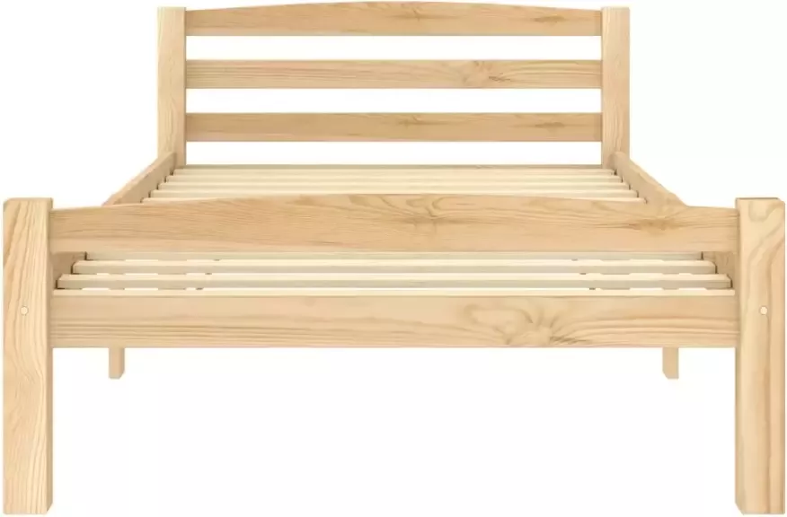 VidaXL -Bedframe-massief-grenenhout-100x200-cm - Foto 3