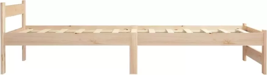 VidaXL -Bedframe-massief-grenenhout-100x200-cm - Foto 3