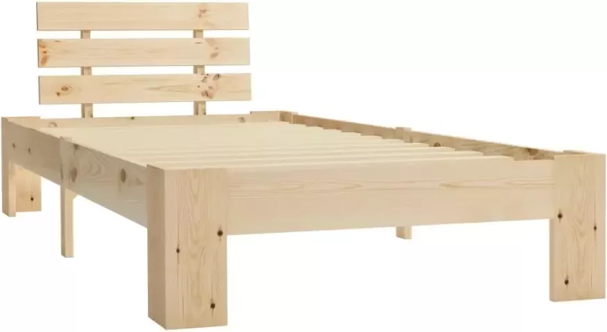 VidaXL -Bedframe-massief-grenenhout-100x200-cm - Foto 5