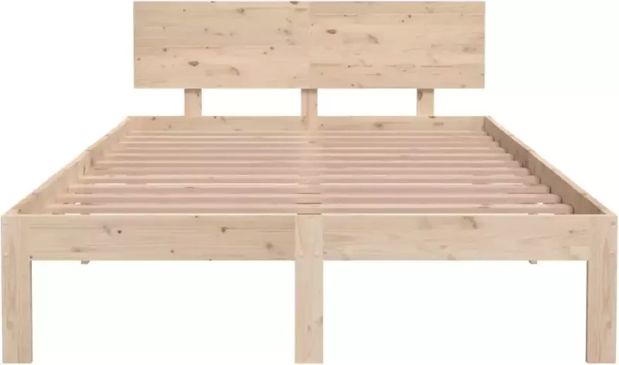 VidaXL -Bedframe-massief-grenenhout-120x200-cm - Foto 4