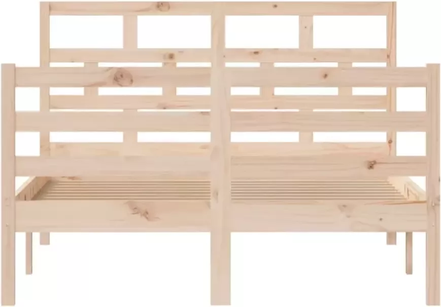 VidaXL -Bedframe-massief-grenenhout-120x200-cm - Foto 2