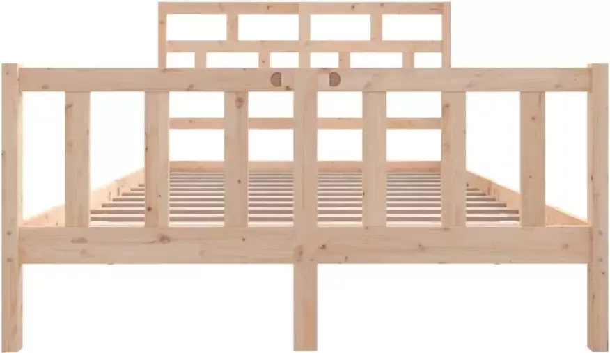 VidaXL -Bedframe-massief-grenenhout-120x200-cm - Foto 3