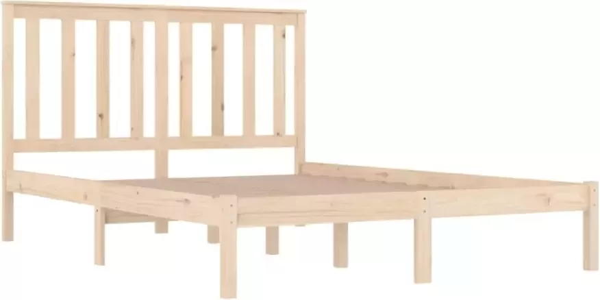VidaXL -Bedframe-massief-grenenhout-120x200-cm - Foto 4