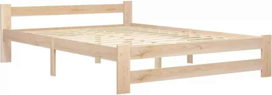 VidaXL -Bedframe-massief-grenenhout-120x200-cm - Foto 6