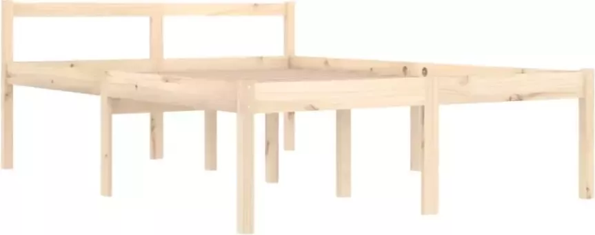 VidaXL -Seniorenbed-massief-grenenhout-135x190-cm-Small-Double - Foto 6