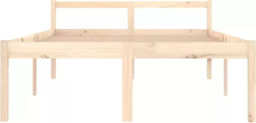 VidaXL -Seniorenbed-massief-grenenhout-135x190-cm-Small-Double - Foto 5