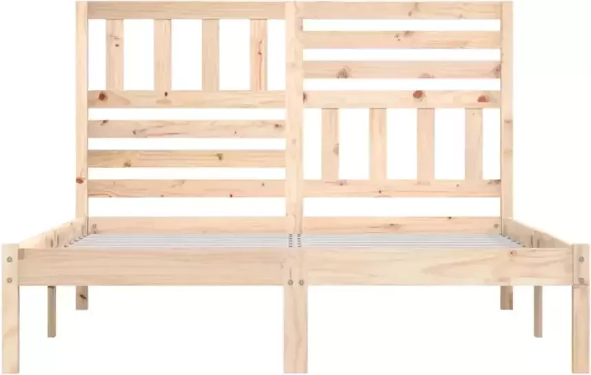 VidaXL -Bedframe-massief-grenenhout-140x190-cm - Foto 3