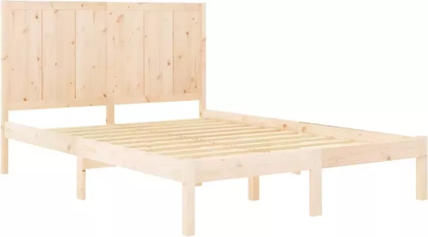 VidaXL -Bedframe-massief-grenenhout-140x190-cm - Foto 11