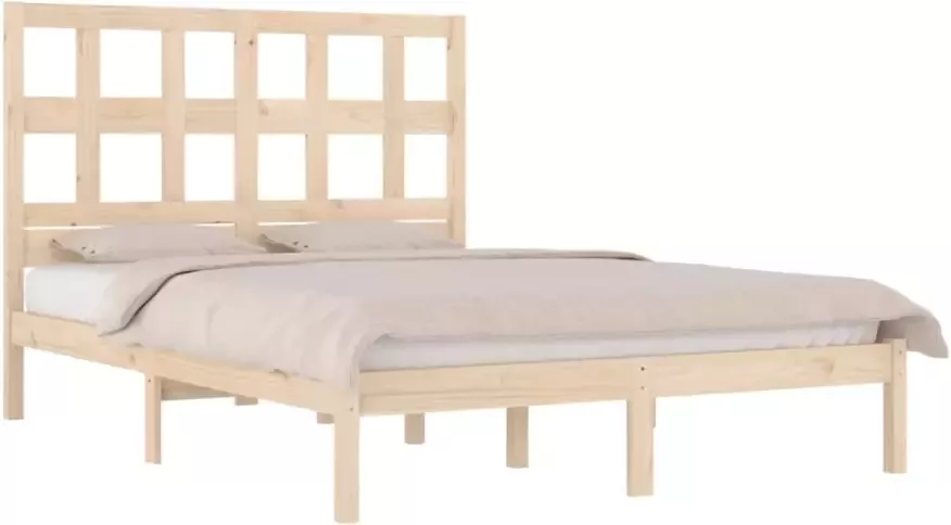 VidaXL -Bedframe-massief-grenenhout-140x190-cm - Foto 10