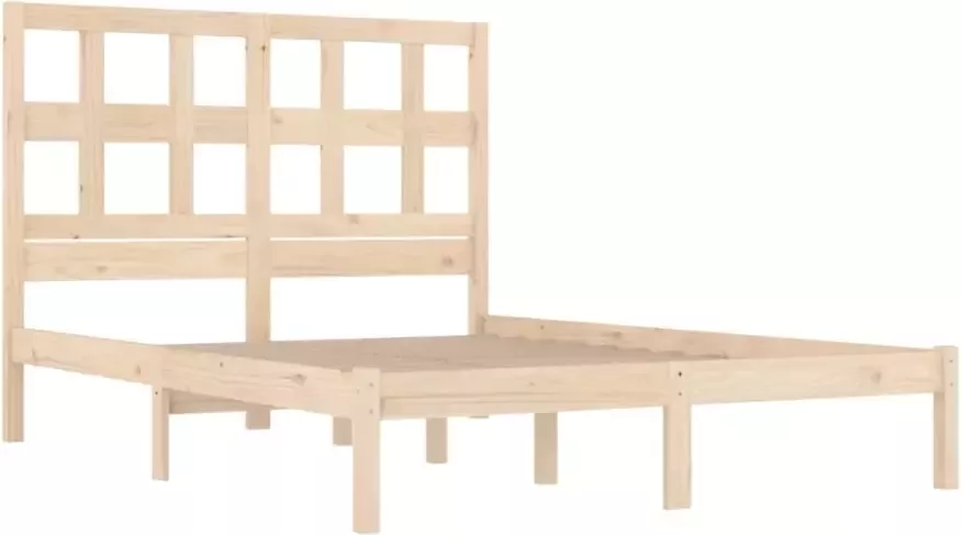 VidaXL -Bedframe-massief-grenenhout-140x190-cm - Foto 8