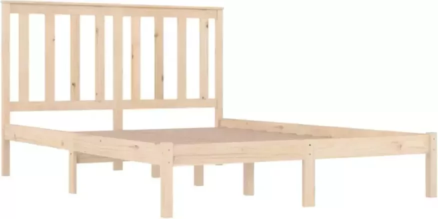 VidaXL -Bedframe-massief-grenenhout-140x190-cm - Foto 4