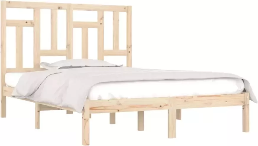 VidaXL -Bedframe-massief-grenenhout-140x190-cm - Foto 7