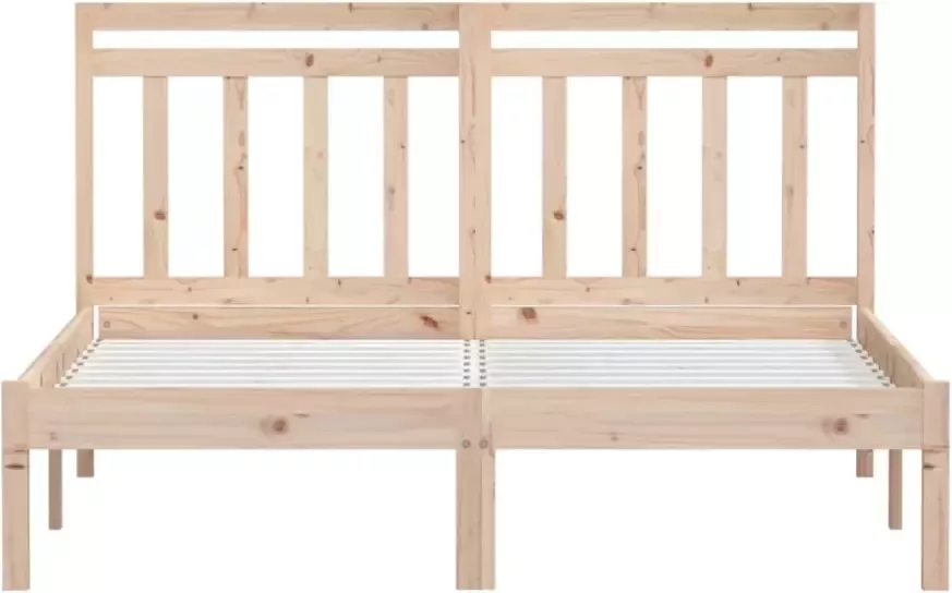 VidaXL -Bedframe-massief-grenenhout-140x200-cm - Foto 2