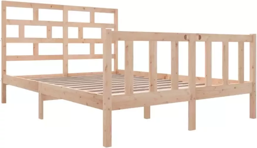 VidaXL -Bedframe-massief-grenenhout-140x200-cm - Foto 5