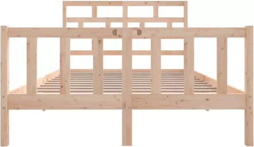 VidaXL -Bedframe-massief-grenenhout-140x200-cm - Foto 4