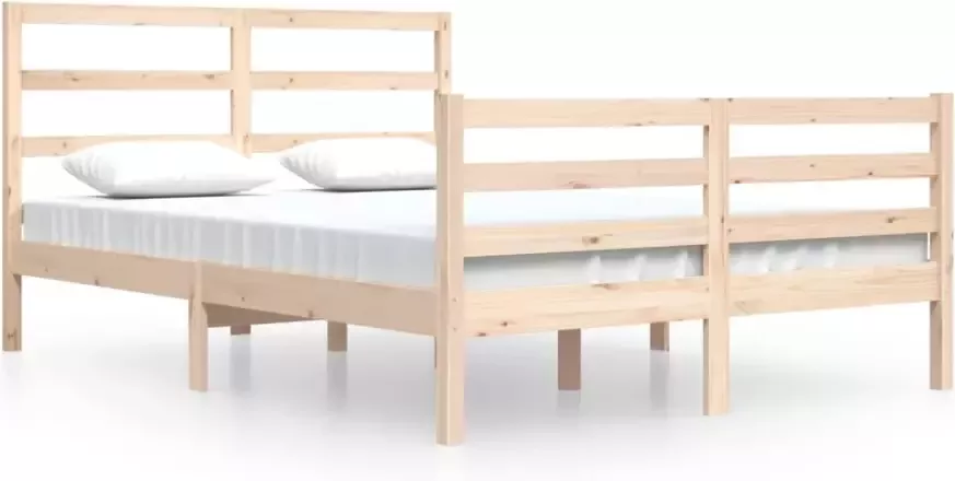 VidaXL -Bedframe-massief-grenenhout-140x200-cm - Foto 8