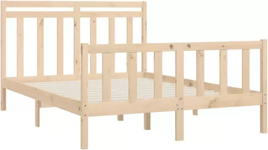 VidaXL -Bedframe-massief-grenenhout-140x200-cm - Foto 3