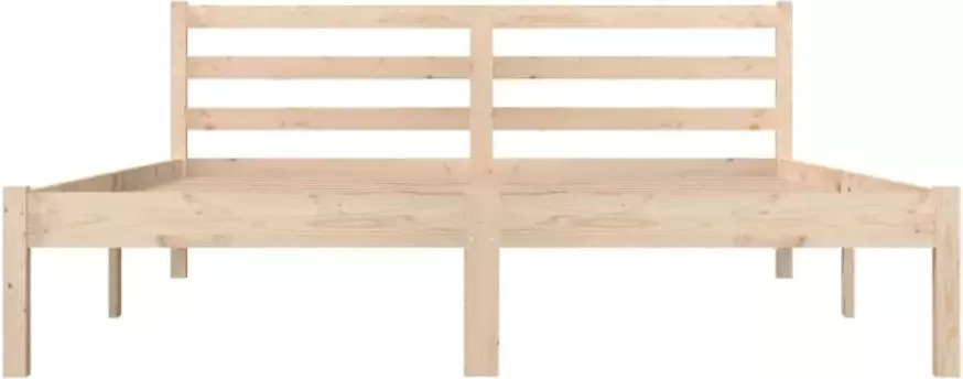 VidaXL -Bedframe-massief-grenenhout-150x200-cm-5FT-King-Size - Foto 2