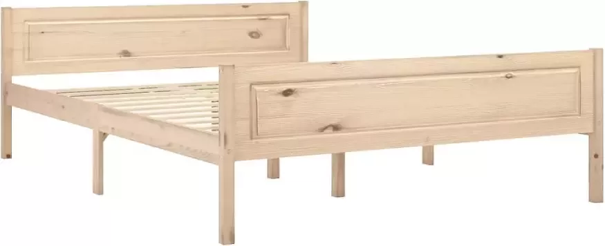 VidaXL -Bedframe-massief-grenenhout-160x200-cm - Foto 4