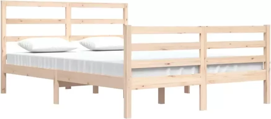 VidaXL -Bedframe-massief-grenenhout-160x200-cm - Foto 9