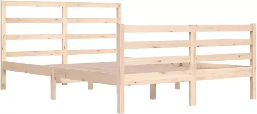 VidaXL -Bedframe-massief-grenenhout-160x200-cm - Foto 8