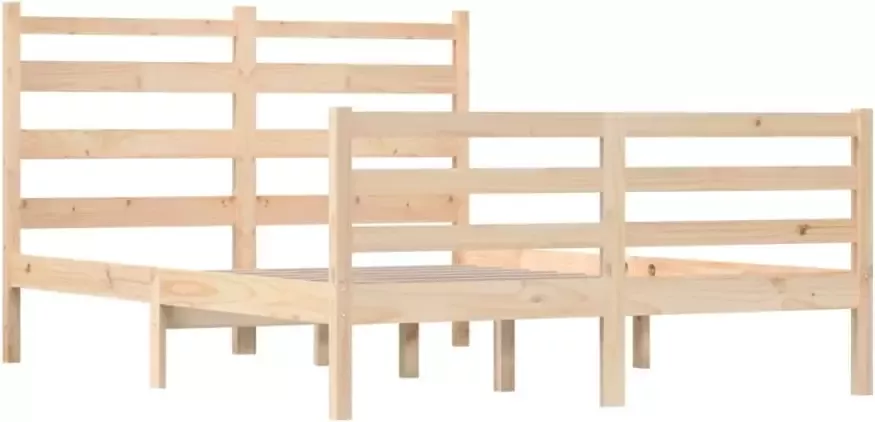 VidaXL -Bedframe-massief-grenenhout-160x200-cm - Foto 3