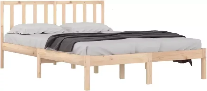 VidaXL -Bedframe-massief-grenenhout-180x200-cm-Super-King-Size - Foto 5