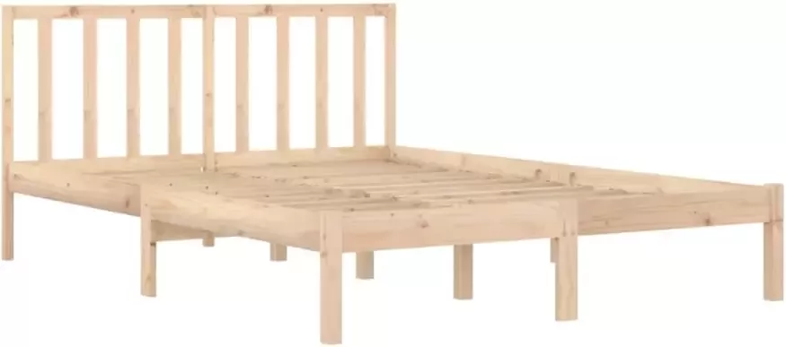 VidaXL -Bedframe-massief-grenenhout-200x200-cm - Foto 4