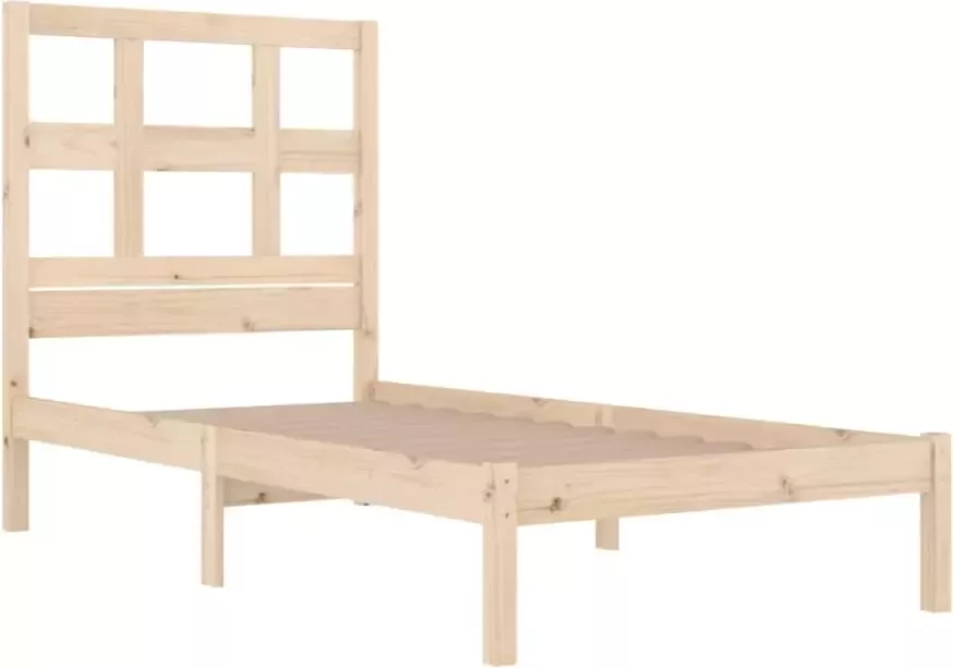 VidaXL Bedframe zonder matras massief grenenhout 90x190 cm - Foto 6