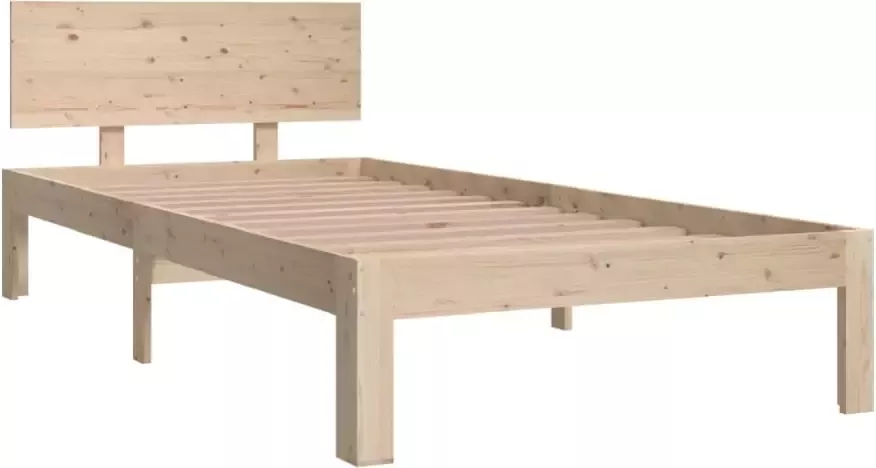 VidaXL -Bedframe-massief-grenenhout-90x200-cm - Foto 5