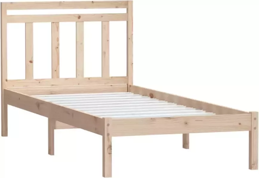 VidaXL -Bedframe-massief-grenenhout-90x200-cm - Foto 3