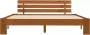 VIDAXL Bedframe massief grenenhout honingbruin 180x200 cm - Thumbnail 3