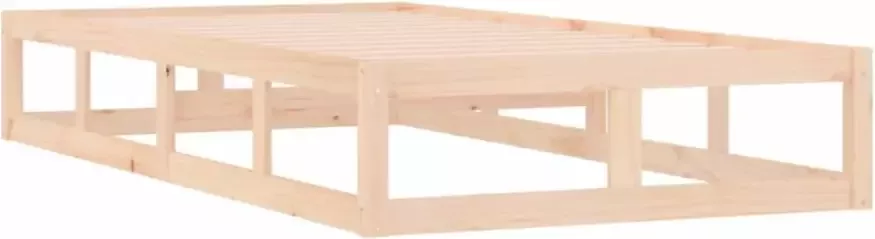 VidaXL -Bedframe-massief-hout-100x200-cm - Foto 4
