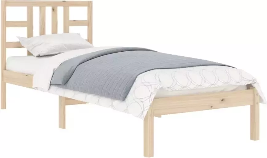 VidaXL -Bedframe-massief-hout-100x200-cm - Foto 4