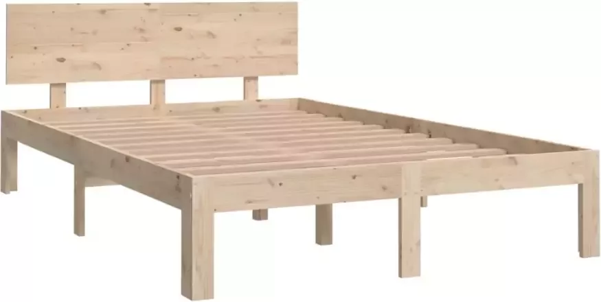 VidaXL -Bedframe-massief-hout-120x190-cm-4FT-Small-Double - Foto 4