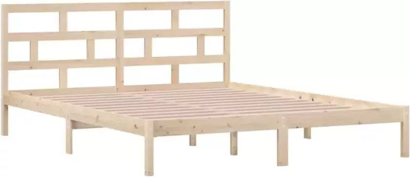 VidaXL -Bedframe-massief-hout-120x190-cm-4FT-Small-Double - Foto 9