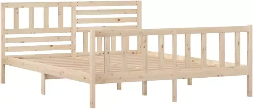 VidaXL -Bedframe-massief-hout-120x200-cm - Foto 4