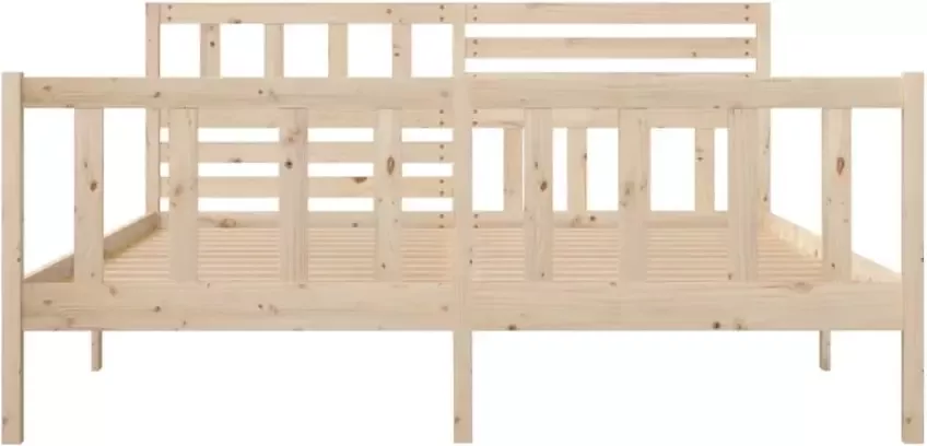 VidaXL -Bedframe-massief-hout-120x200-cm - Foto 3