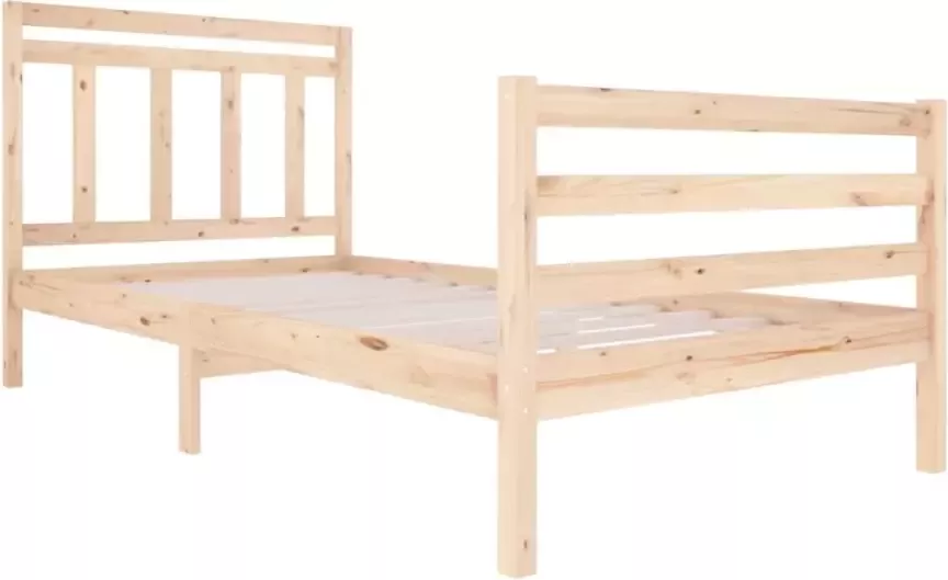 VidaXL -Bedframe-massief-hout-120x200-cm - Foto 4