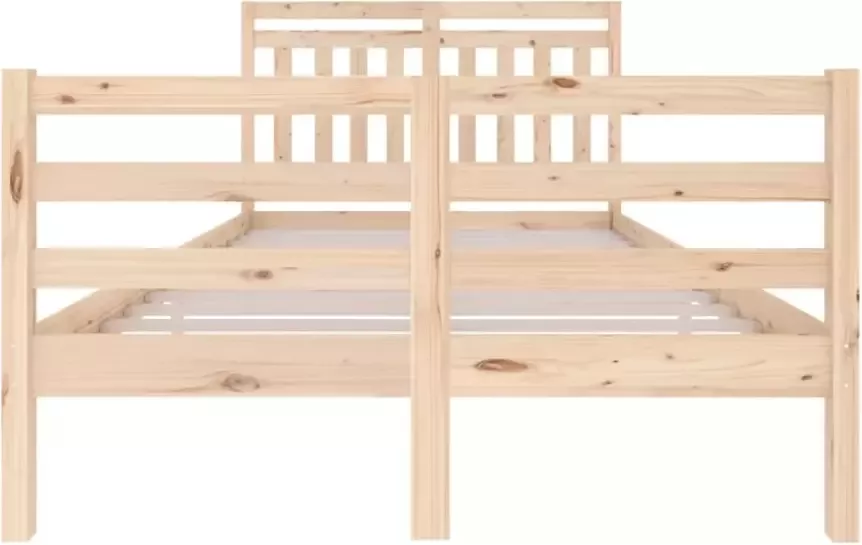 VidaXL -Bedframe-massief-hout-120x200-cm - Foto 3